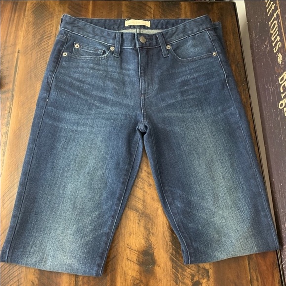 GAP Mid Rise Perfect Boot Jeans Dark Wash Size 26 NWTO - Picture 3 of 7